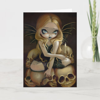 "A Candle in the Dark" Greeting Card