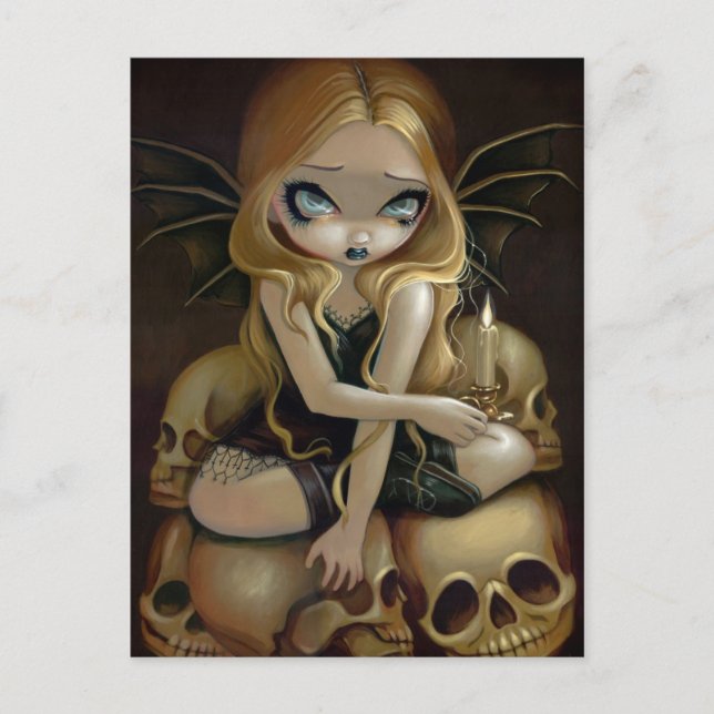 "A Candle in the Dark" Postcard (Front)