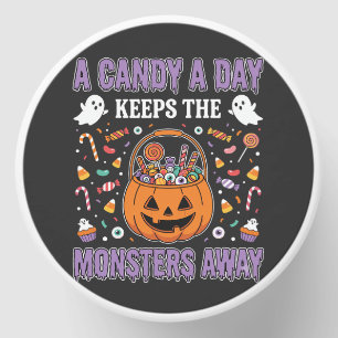 A Candy A Day Halloween T Shirt Design Mini Candle Favors