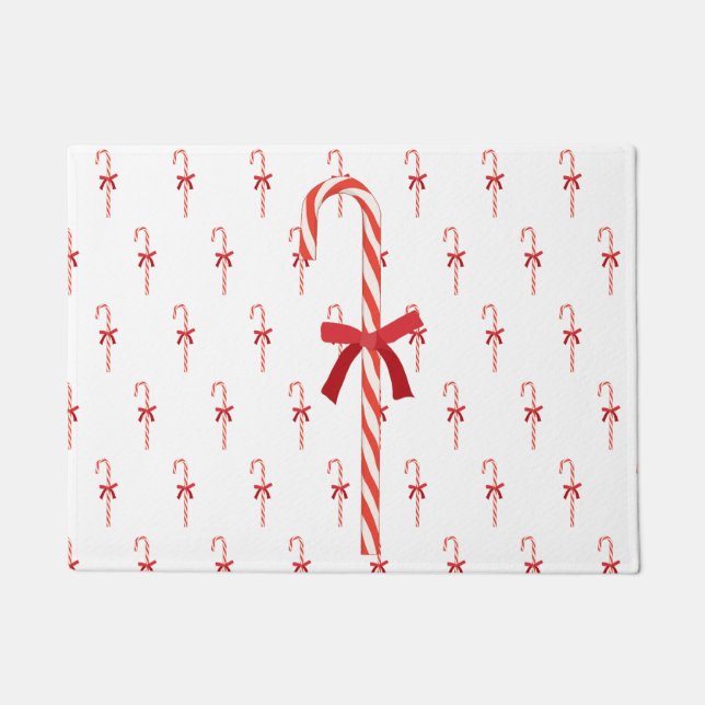 A Candy Cane Doormat (Front)