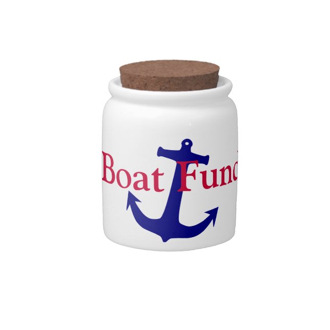 A Candy Jar to save money for your boat in (Front)