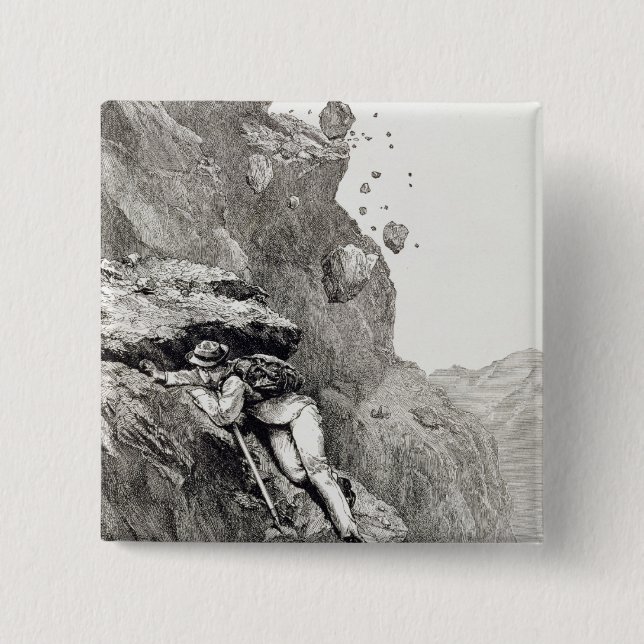 A Cannonade on the Matterhorn, 1862, from 'The Asc Button (Front)