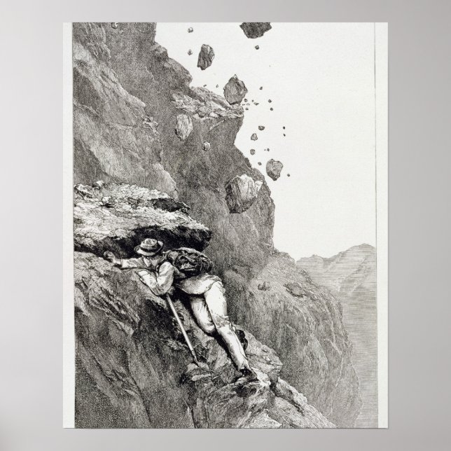 A Cannonade on the Matterhorn, 1862, from 'The Asc Poster (Front)