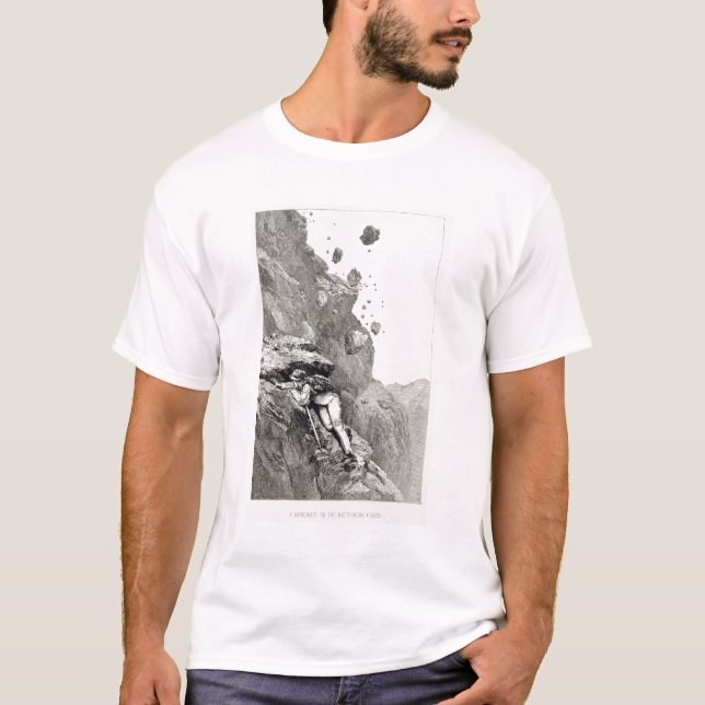 A Cannonade on the Matterhorn, 1862, from 'The Asc T-Shirt (Front)