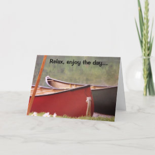 A CANOER'S 50th BIRTHDAY HUMOR Card