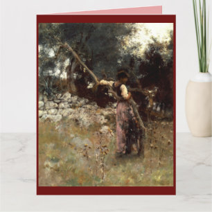 A Capriote, John Sargent 1878  Thank You Card