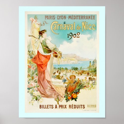 A Carnival in Nice Poster