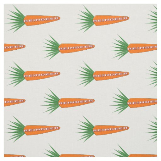 A Carrot for Christmas Reindeer Craft Fabric