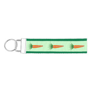 A Carrot for Christmas Reindeer Keychain