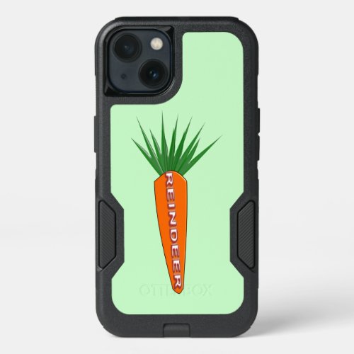 A Carrot for Christmas Reindeer Phone Case