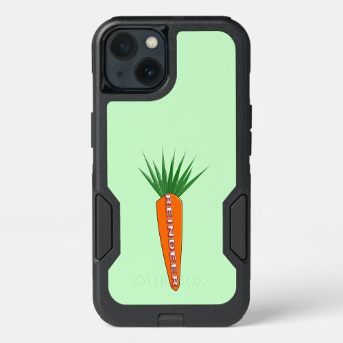 A Carrot for Christmas Reindeer Phone Case