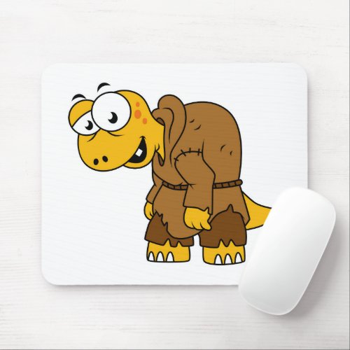 A Cartoon Dinosaur Hunchback Mouse Pad