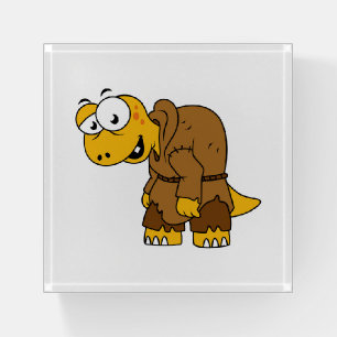 A Cartoon Dinosaur Hunchback. Paperweight