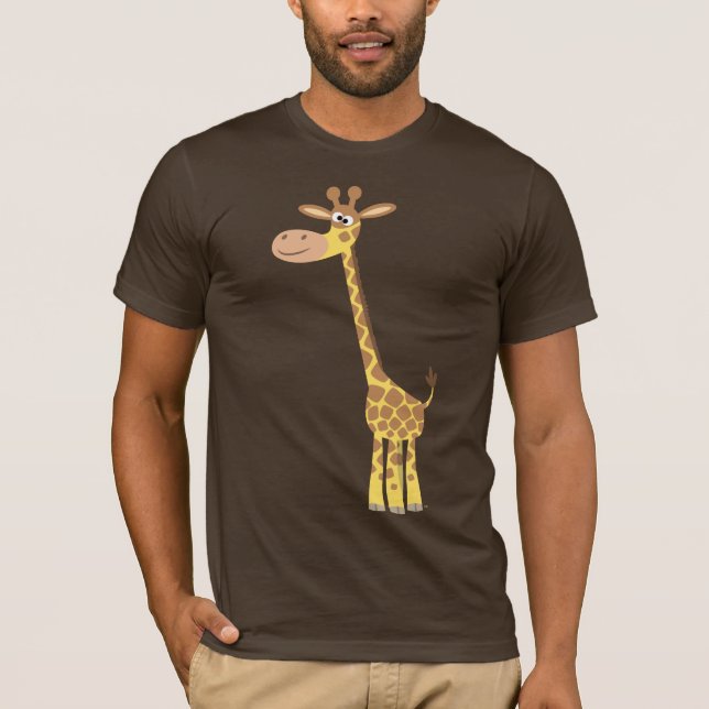 A cartoon giraffe T-shirt (Front)