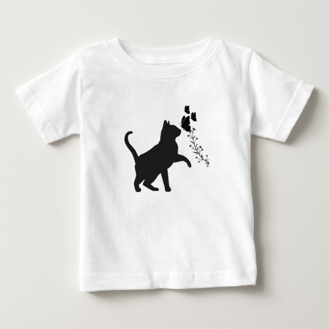 a cat baby T-Shirt (Front)