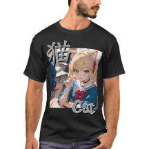 A Cat-Ear Girl at School