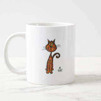 A Cat Giant Coffee Mug