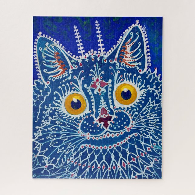 A Cat in Gothic Style by Louis Wain Jigsaw Puzzle (Vertical)