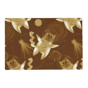 A cat in outer space. placemat