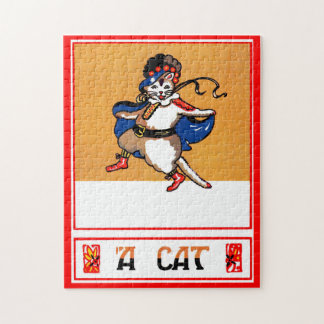 A Cat Jigsaw Puzzle