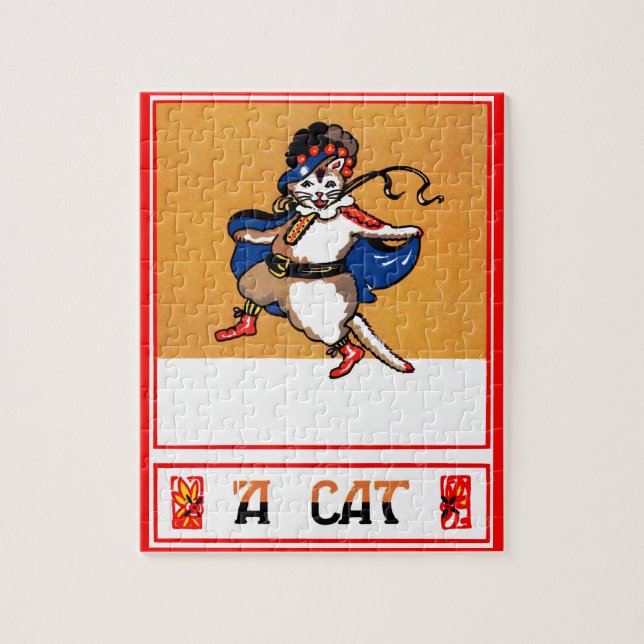 A Cat Jigsaw Puzzle (Vertical)