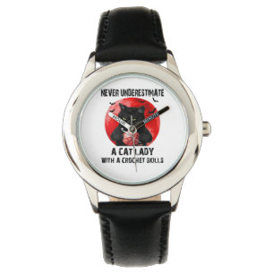 A Cat Lady Kid Watch Birthday Gift for Your Kids