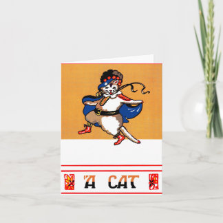 A Cat Note Card