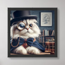 A Cat Wearing a Monocle VI