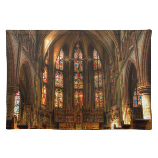 A cathedral placemat