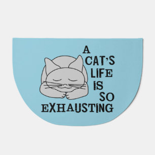 A Cat's Life Doormat