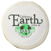 A Celebrate Earth Day Sugar Cookie (Front)