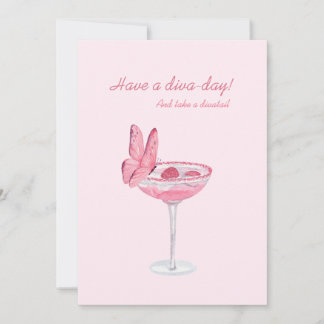 A celebration card for a diva 