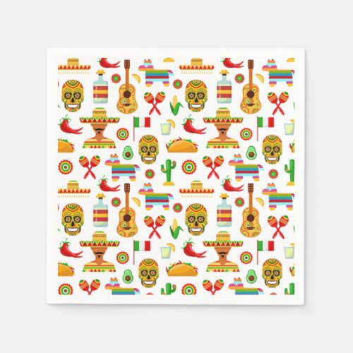 A Celebration Cinco de Mayo Party Napkins