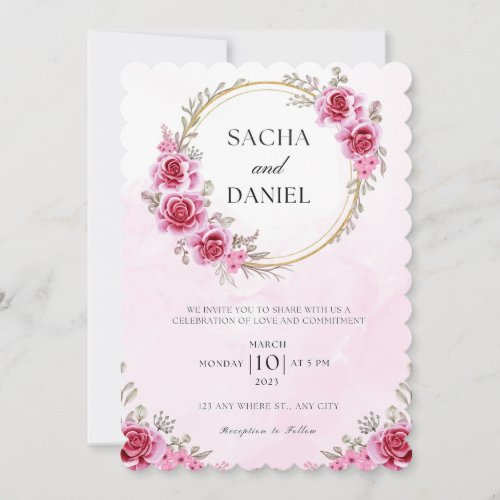  A Celebration of Love and Togetherness Invitation
