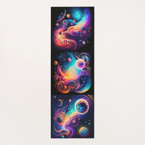 A Celestial Journey Find Your Inner Peace Cosmos Yoga Mat