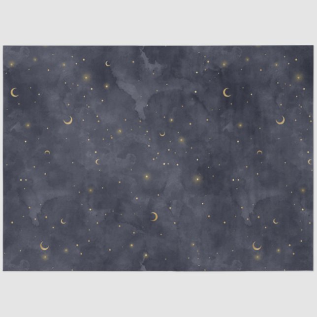 A Celestial Starry Night Series Design 12 Tissue Paper (Front)