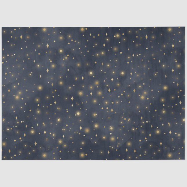 A Celestial Starry Night Series Design 2 Tissue Paper (Front)