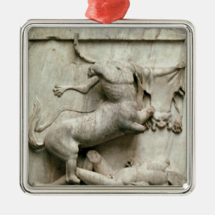 A Centaur triumphing over a Lapith Metal Ornament