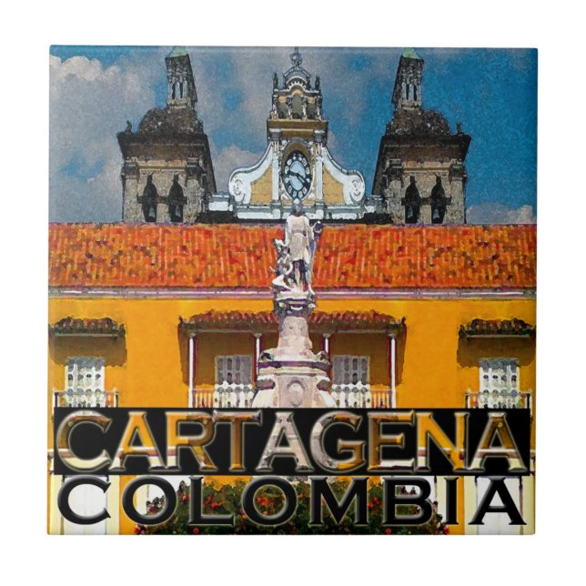a ceramic tile (Front)