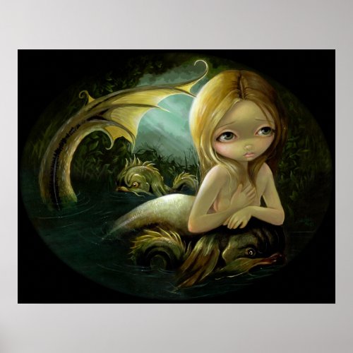 A Certain Slant of Light _ Mermaid Art PRINT