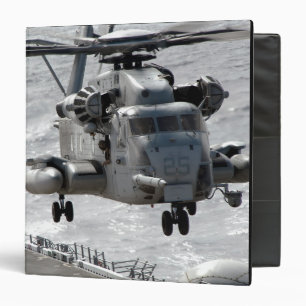 A CH-53E Super Stallion helicopter Binder
