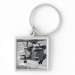 A CH-53E Super Stallion helicopter Keychain