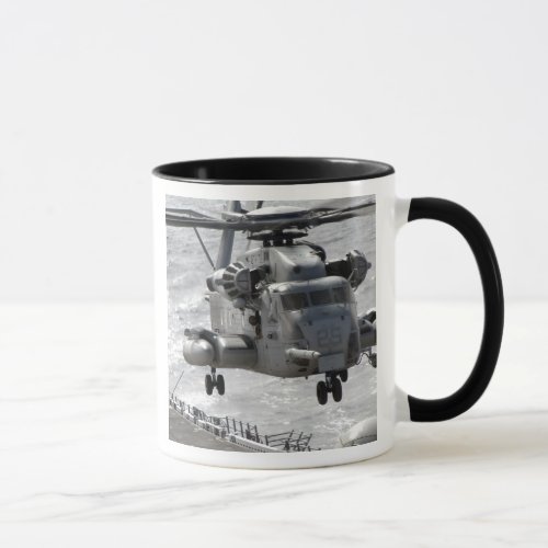 A CH_53E Super Stallion helicopter Mug