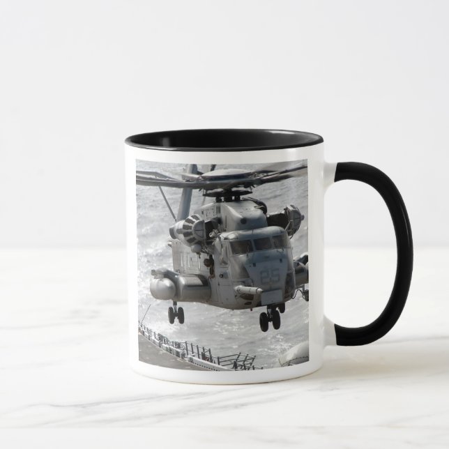 A CH-53E Super Stallion helicopter Mug (Right)