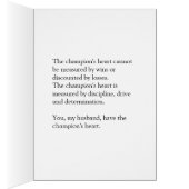 A Champion's Heart Cards (Inside (Right))