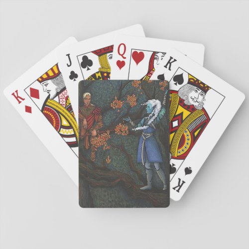 A Chance Meeting Poker Cards