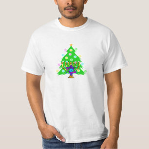 A Chanukkah and Christmas T-Shirt