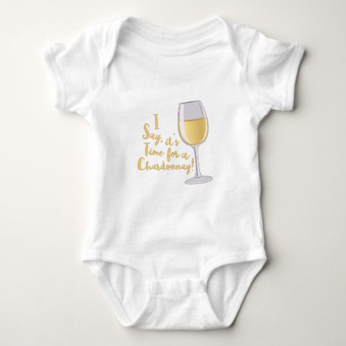 A Chardonnay Baby Bodysuit