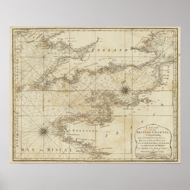 A chart of the British Channel (Front)