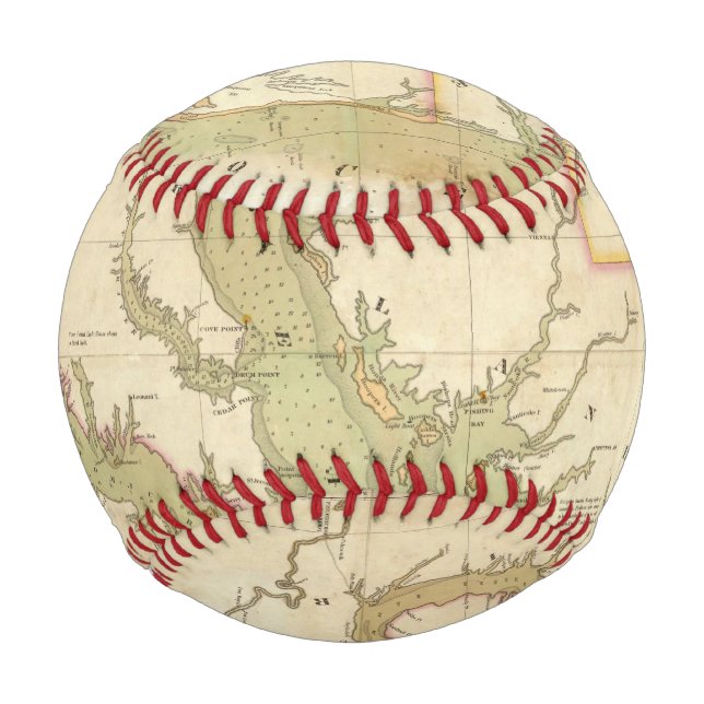 A Chart of the Chesapeake And Delaware Bays Baseball (Front)